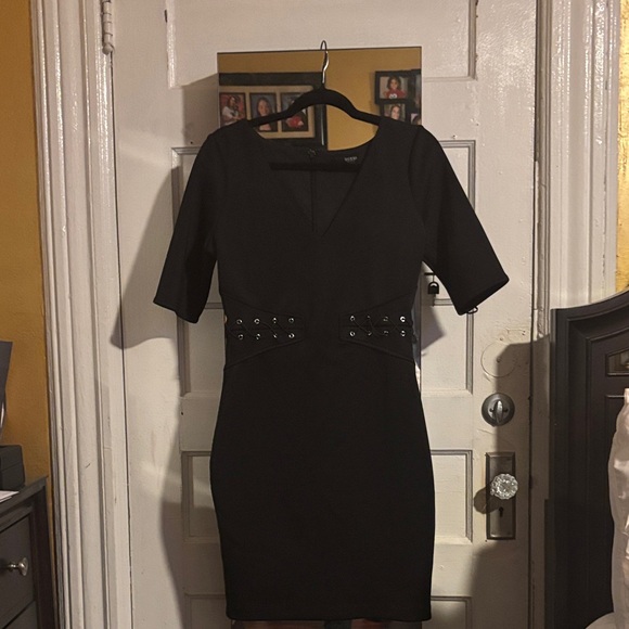Guess Dresses & Skirts - Guess Black Dress with Studded Waist